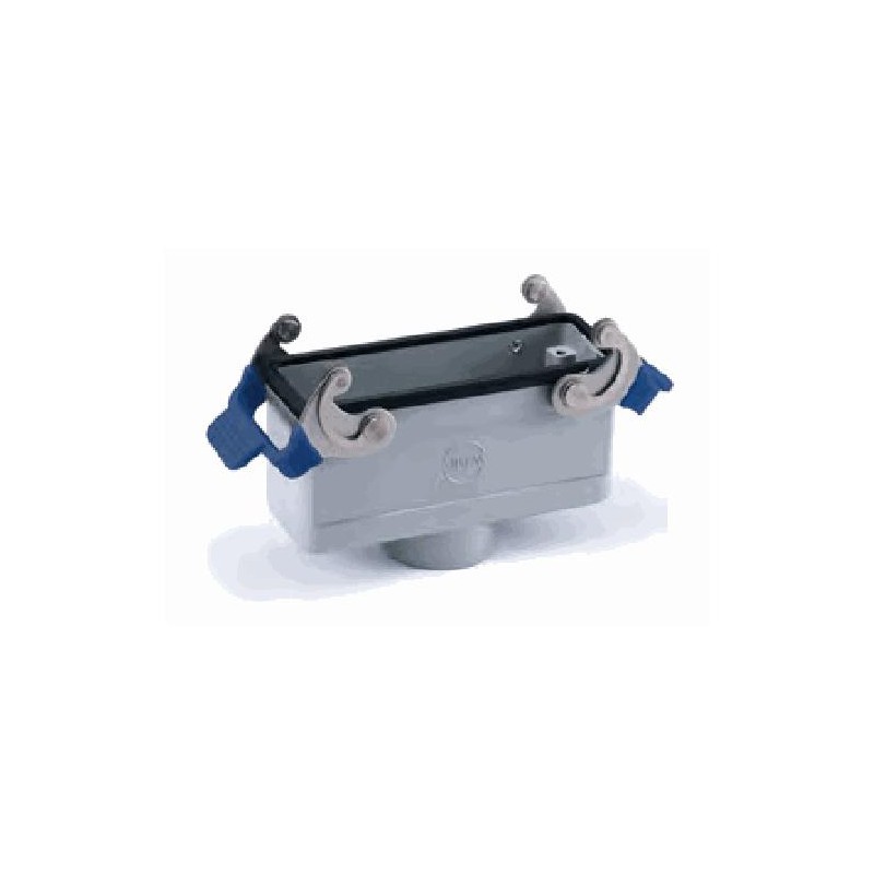 Capot câble à câble 24B, Aluminium moulé sous pression, IP65, Sortie verticale, M25